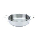 Premium Classic 28cm Stainless Steel Skillet Eco-friendly Side-Handles Induction Ready Oven Safe Tomatto Brand Cookware Set