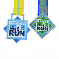 Design Custom 2D 3D Metal Zinc Alloy Enamel Morocco Running Medal for Run Race Marathon Finisher Sports Medal with Ribbon