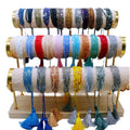 Adjustable Bohemian Style Bead Stretch Bracelet Handmade Bracelets for Women Perfect Fashion Beach Gift Hand Beads Bracelet