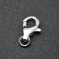 Simple Jewelry Findings Accessories Jewelry Making Supplies Necklace Lock 925 Sterling Silver Lobster Clasps for Jewelry Making
