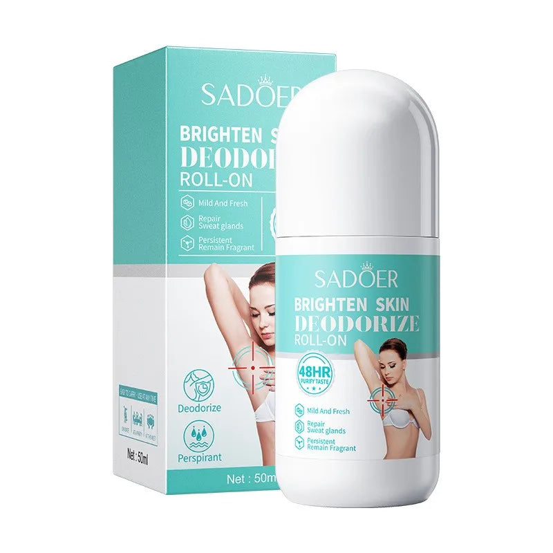 Wholesale Fast Acting Fragrance Sweat Inhibitor Natural Fragrance Roll on Deodorant Underarm