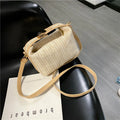 2024 New Korean Fashion Woven Hand Crossbody Shoulder Bag Trend Beach Straw Bag