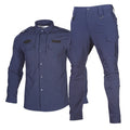 Wholesale Summer Workwear Color Quick Dry Tactical Security Guard Uniform Blue Black for Men Uniform