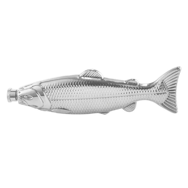 5oz Hip Flask Bottles Outdoor Fish Hip Flask for Whiskey Liquor Drinkware Gift Stainless Steel Water Flask