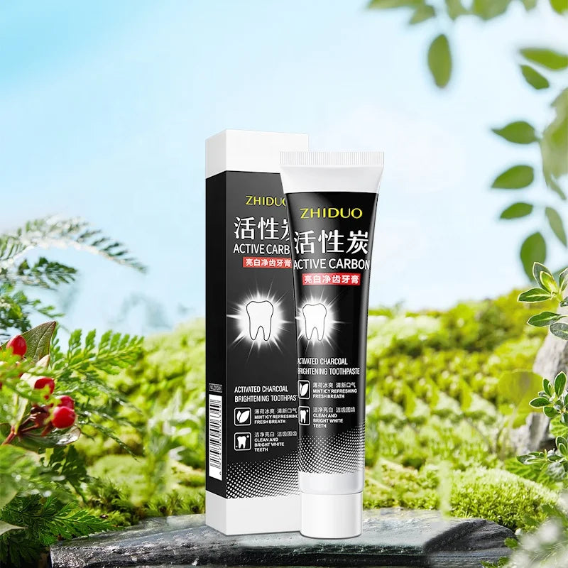 OEM Private Label Bamboo Charcoal Protect Gums Deep Cleaning Instant Stain Remover Whitening Tooth Protect Bright Toothpaste