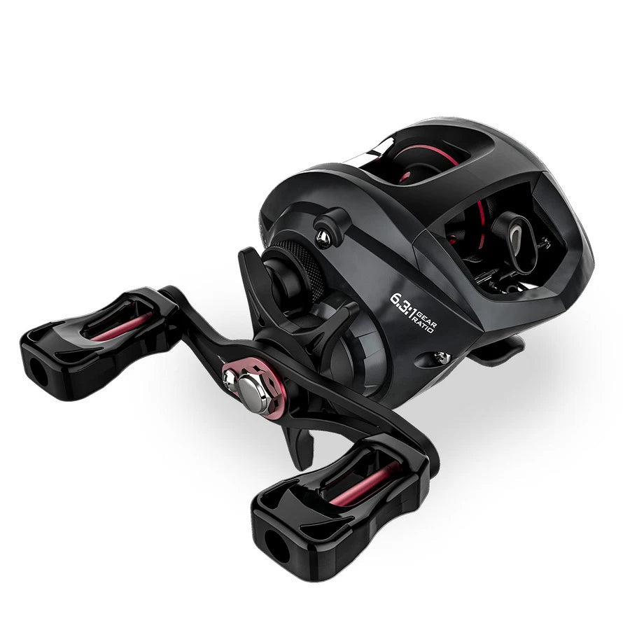 DORISEA 28030 Bait Casting Reel 10+1BB 6.3:1 Aluminum Spool 8 KG Drag for River Lake Stream Fishing