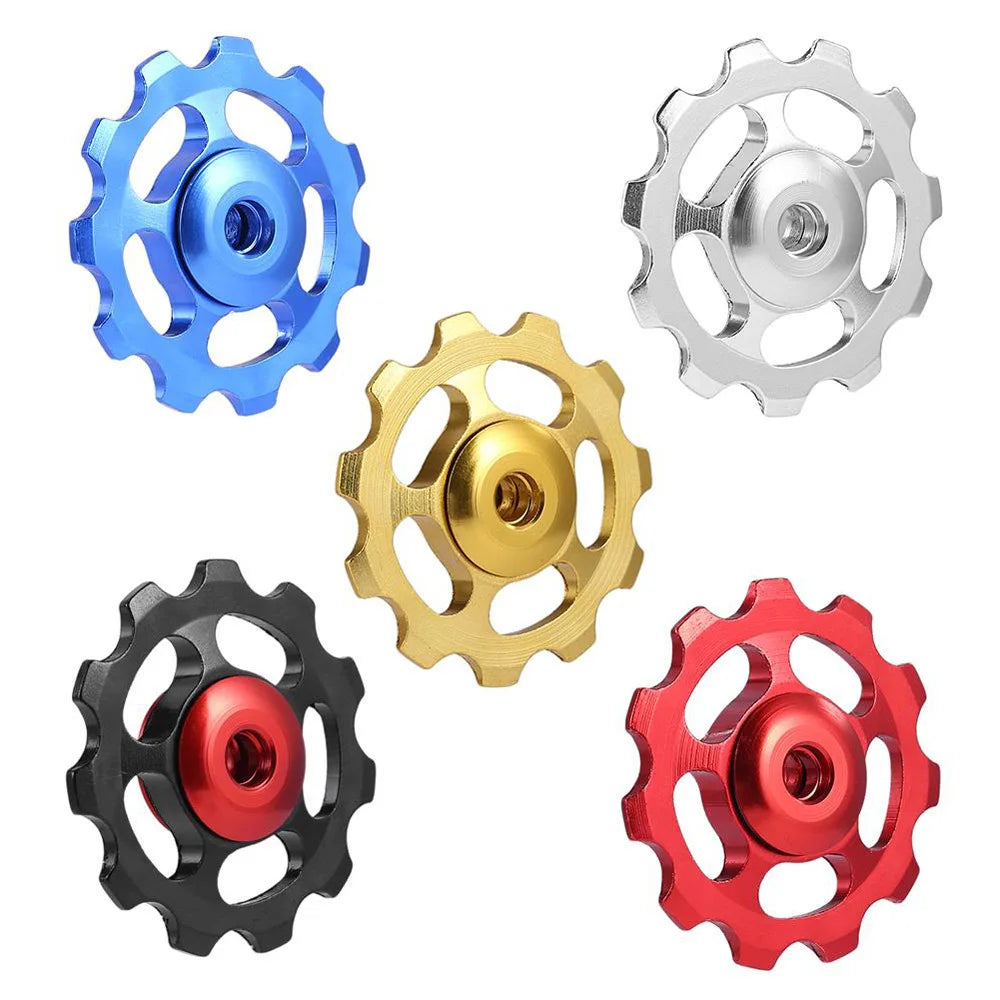 11T Ultralight MTB Aluminum Alloy Bearing Jockey Wheel Outdoor Bicycle Parts Rear Derailleur Pulleys
