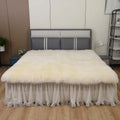 Custom Sheepskin Plate Fur Integrated Double Plate Warm Moisture-proof Wool Bed Blanket Plate Mattress