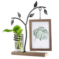 NEW Iron Tree Leaf Photo Frame Creative Iron Centerpiece Display Stand Hanging Photo Frame Desktop Ornaments