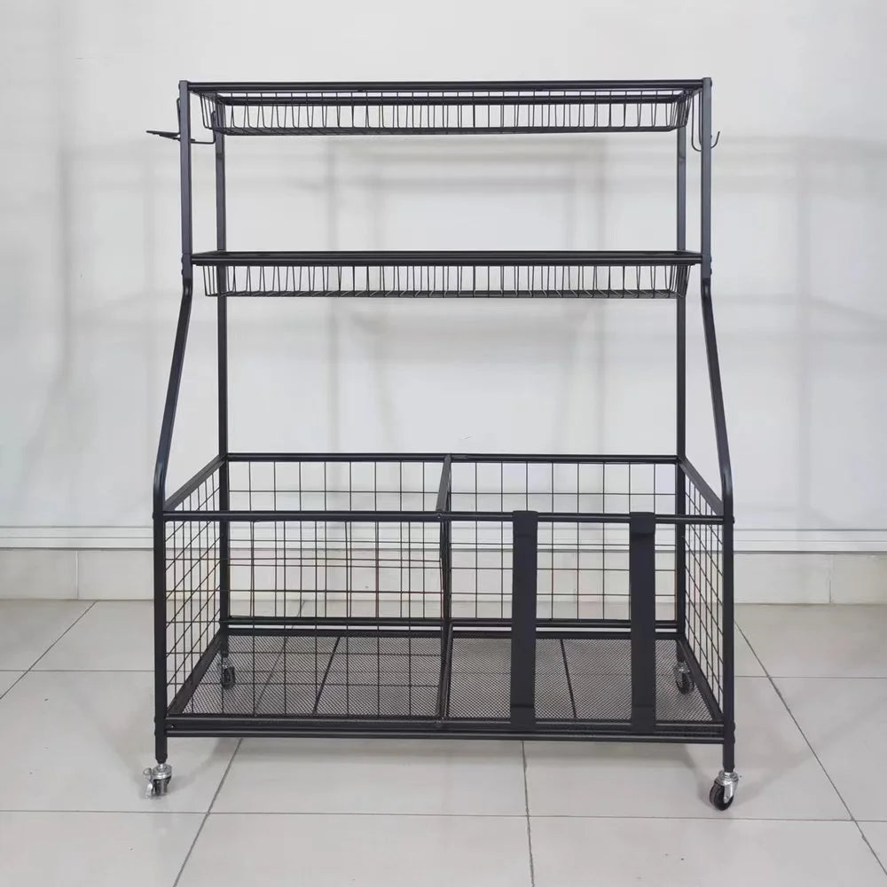 Hot Selling Garage Sports Equipment Organizer Ball Storage Rack Ball Storage Garage Garage Organizer