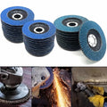 CHENGZHEN 100mm Flat Flap Discs Buffing Pads - High Precision 0.005mm RoHS Certified Angle Grinder Tool