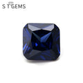 Wuzhou Best Gemstone Loose CZ Stone Tanzan Square Chamfer Shape Cubic Zirconia Jewelry
