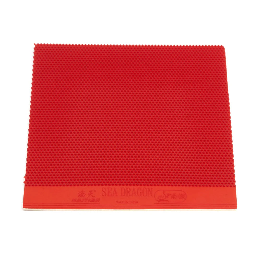 ITTF Approved Table Tennis Rubber Long Pimples Out PingPong Highly Elastic  Density Rubber with White Sponge