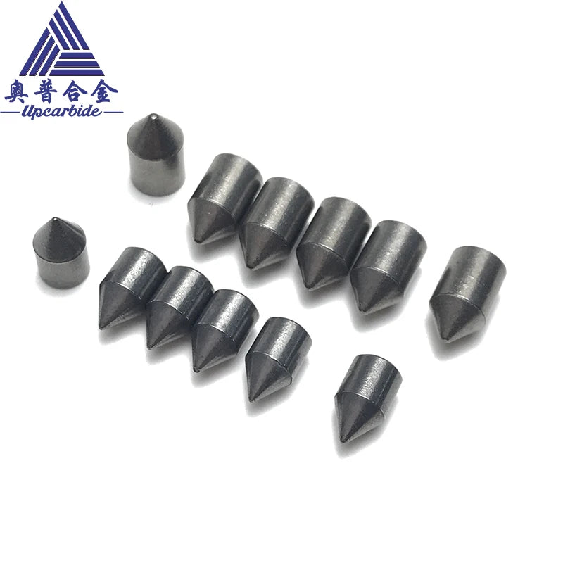 Tungsten Carbide Milling Tips YG8 Grade Flat Shape OEM High Wear Impact Resistant Punch Die Use ZZUP Brand 26*21mm