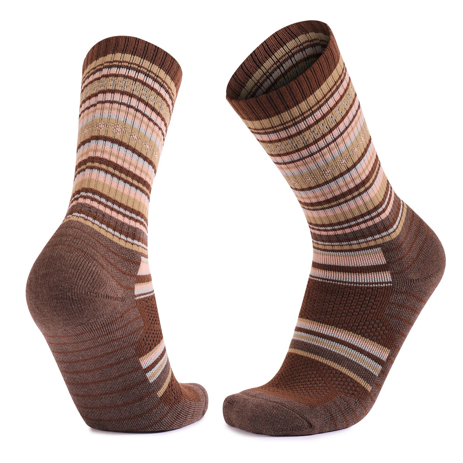 Wholesale Winter Thick Outdoor Hiking Terry Bottom Warm Stockings Knee High Sports Compression Ski Socks