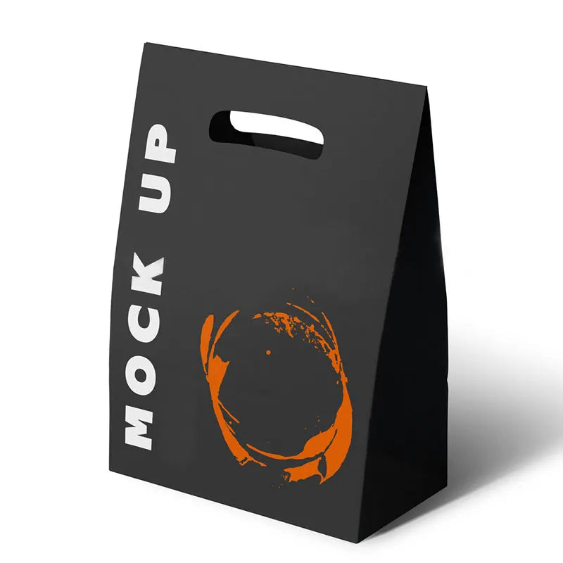 Luxury Jewelry Cosmetic Gift Custom Die-cut Handle Clothing Shopping Packaging White Kraft Paper Bag for Clothes