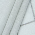 Organic Cotton and Silver Breathable Anti Radiation Emf Shielding Semi Transparent Tulle Mesh Fabric