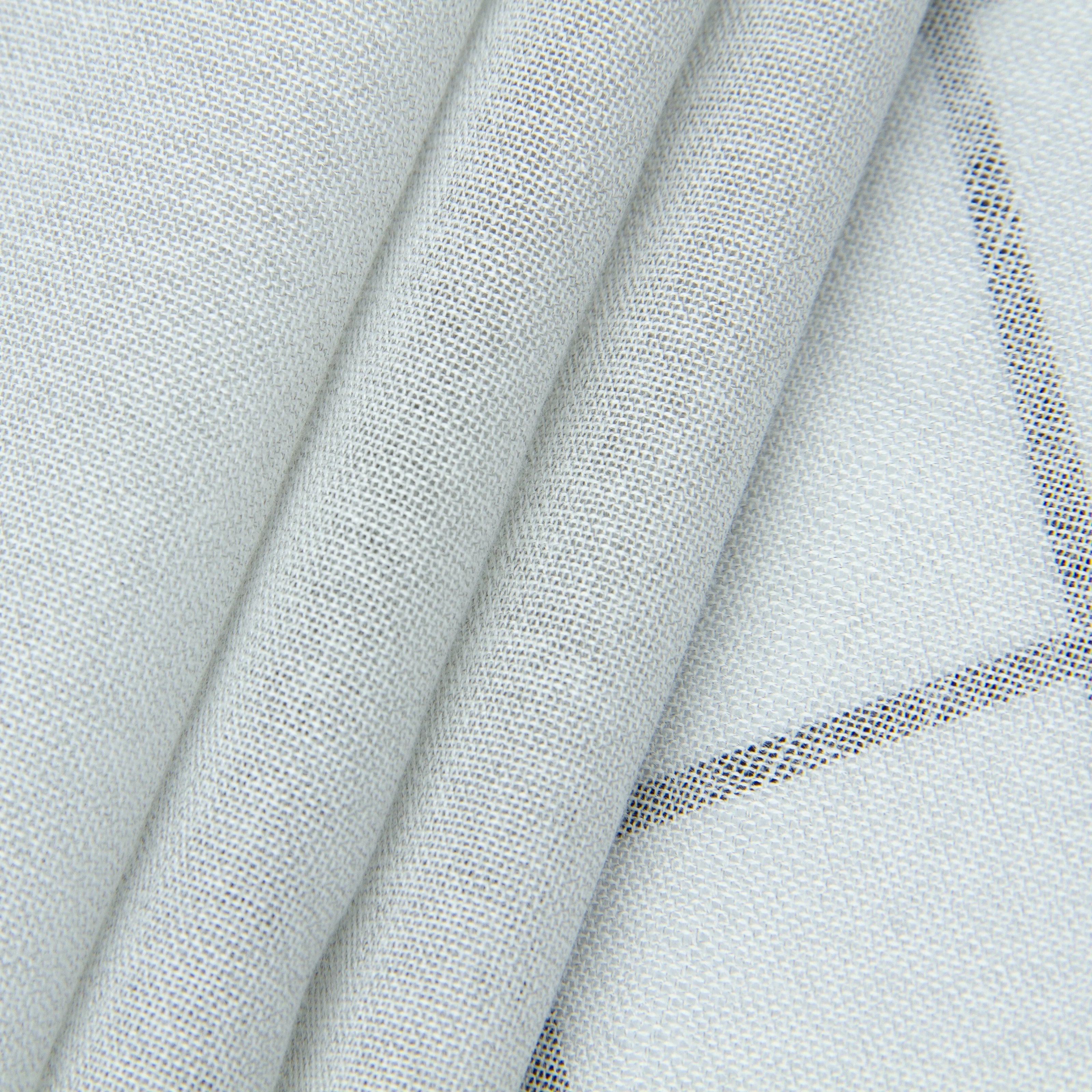 Organic Cotton and Silver Breathable Anti Radiation Emf Shielding Semi Transparent Tulle Mesh Fabric