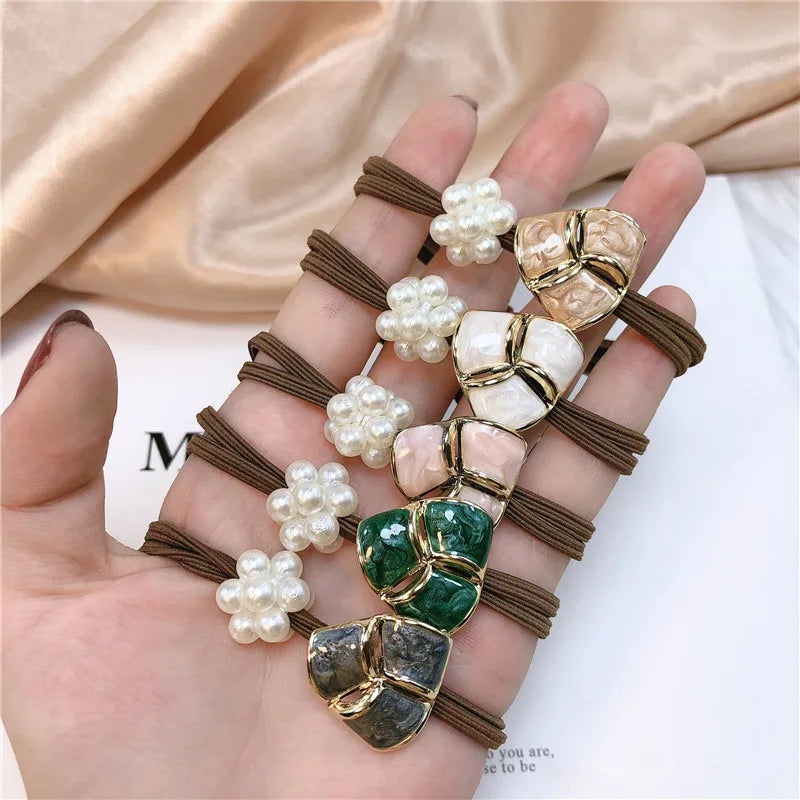 Designer Beauty Sweet Party Elastic Girls Hair Ties Band Hair Rubber Bands
