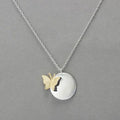 Wholesale New Fashion Jewelry Chain 925 Silver Butterfly Necklace for Women