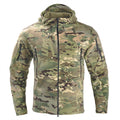 Outdoor Tactical Hooded Work Jacket Windproof Thermal Camouflage Jacket