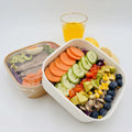 Eco-Friendly Disposable Kraft Paper Salad Bowls Soup Containers for Catering UV Coating Food Packing for Catering Packaging