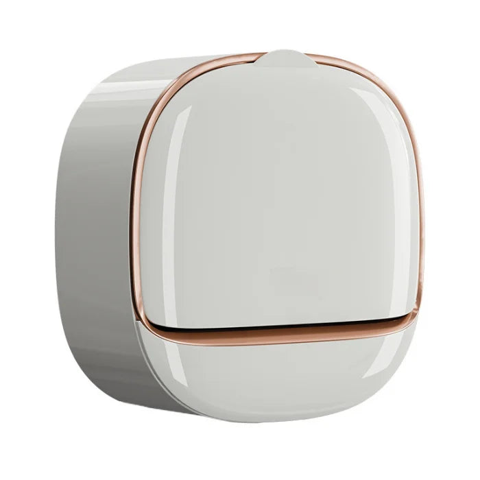 Eco-Friendly Bathroom Shower Wall Mounted Soap Dish Hoder Plastic Soap Box with Drain