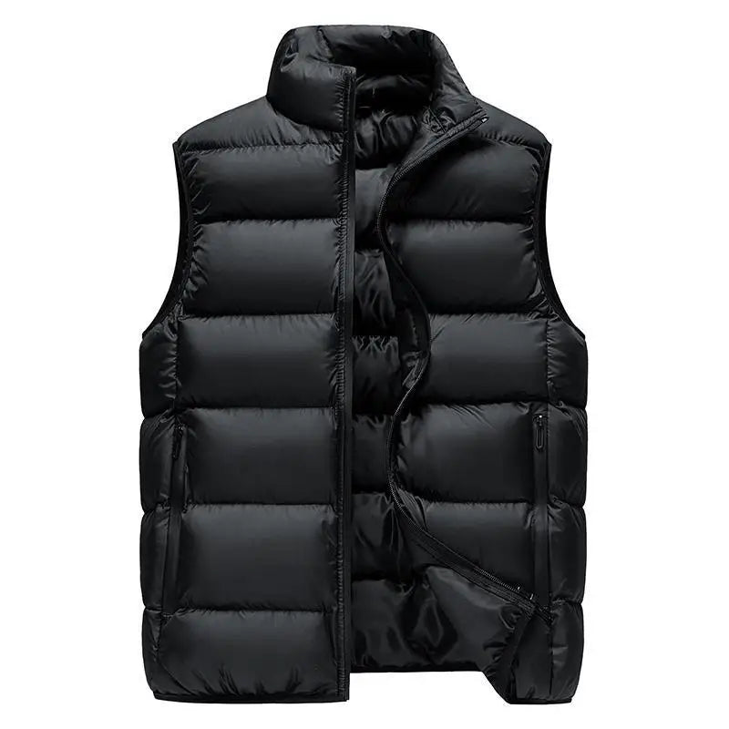 Wholesale Features Anti-Rain Casual Stand Collar Padded Security Jacket Men's Outdoor Work Uniforms Work Vest