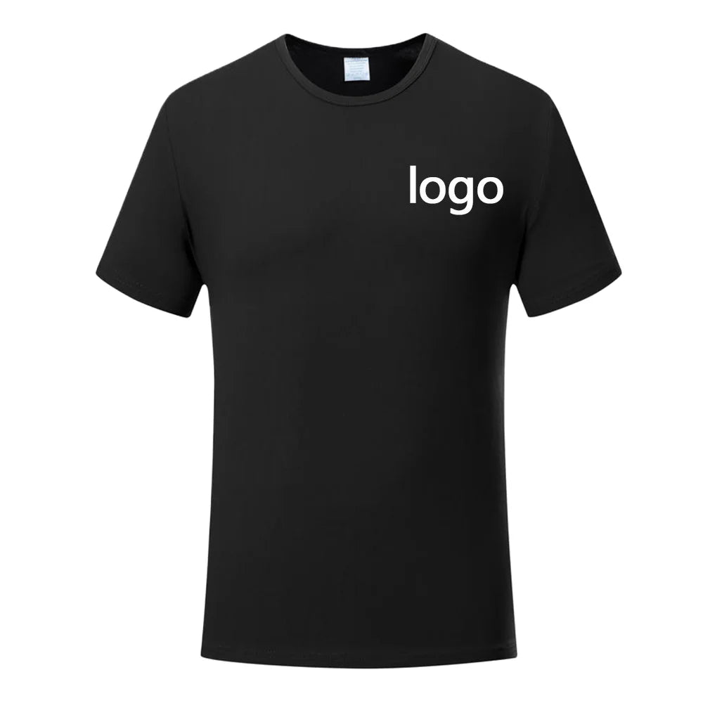 Polyester T-shirts for Sublimation Custom Shirts with logo Business Advertising Promotional Work Shirts Custom Shirt Printing