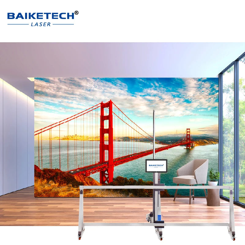 TH-GW256T Wholesale Price 3D UV AI Vertical Wall Inkjet Printer for Putty Wall Advertising