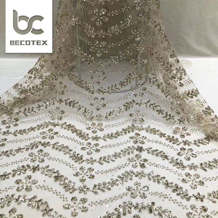2026 Best Choice New Design Sparkly Glitter Fabric for Dresses