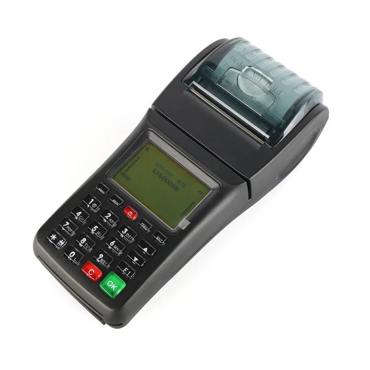 Handheld Bus Ticket Machine with SMS GPRS WiFi POS Ticket Printer CE SIM800 System Non-Touch Screen Online Support