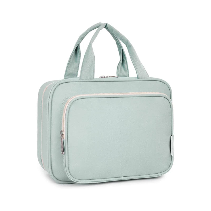 Women's PVC Hanging for Toiletry Bag Travel Makeup Organizer with Zipper Toiletries Bag Set Pouch