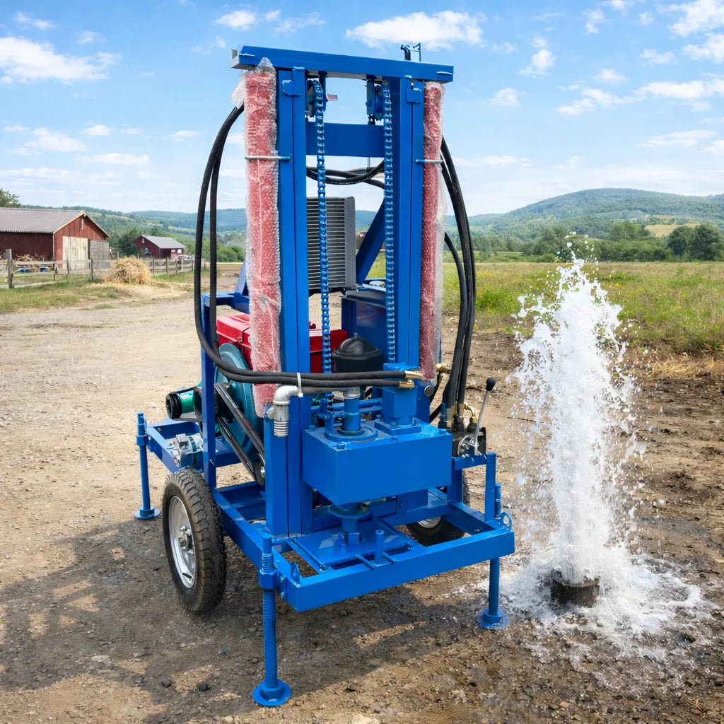 Wholesale 150m 180m 200m Portable Small Water Well Drilling Rig Wells Drilling Machine for Sale