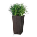 BRICE Garden Planter Big Flower Pots for Plants Best Price Large Size Plastic Italian Style Tall Pp Cone Shape European Modern