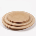 Bamboo Disposable Dinnerware Sets & Plates Biodegradable Children's Style Household Use