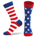 2021 New American Flag Socks for Men Fall and Winter Stars and Stripes Cotton Socks Top Quality Best Gift Men's Socks