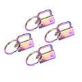 Low Price Wholesale Handbag Accessories Various Color 1 Inch Key Fob Hardware With Ring