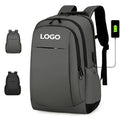 Custom Business Unisex Mochilas 15.6 Inch Waterproof College Student School Bag Travel Teenager Laptop Backpack USB