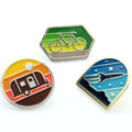 Custom Cartoon Sports Theme Die Struck Soft Enamel Pin High Polish Nickel Clutch Iron Zinc Alloy with Durable Metal Clasp Lapel