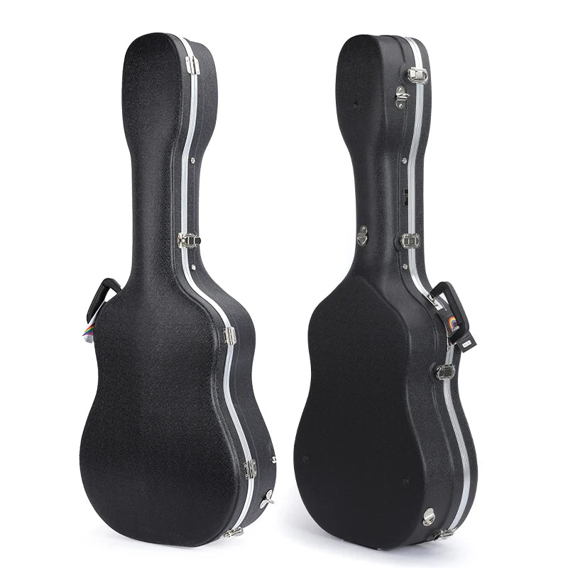 RAS-C-BK Hard Shell ABS Guitar Case 39/41 Inch Super Light Customizable Logo Classical & Ballad Musical Instrument Accessories