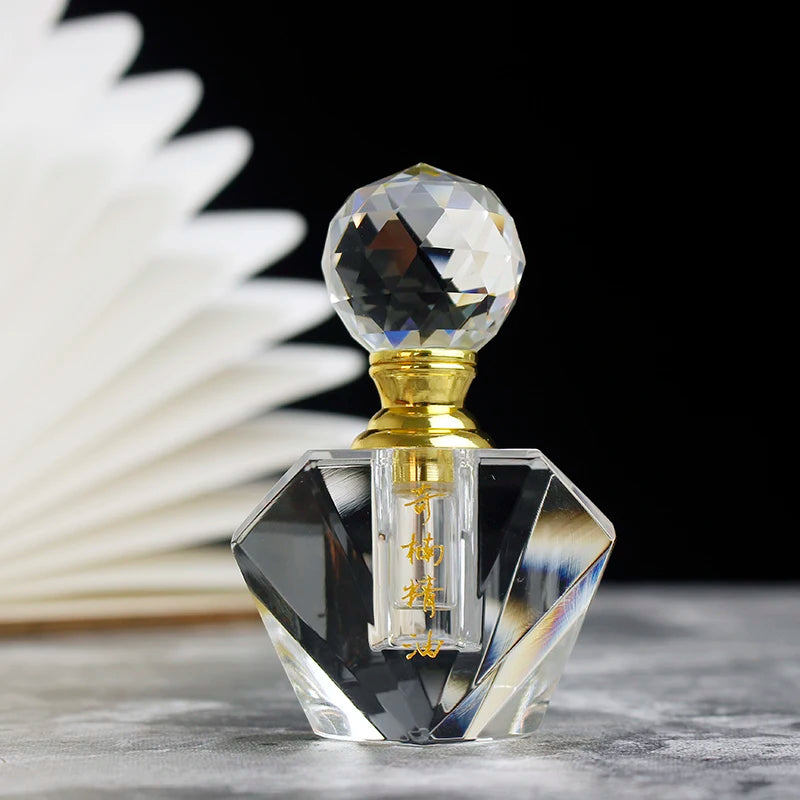 Cheapest 1ml Crystal Perfume Pocket Bottle Oud Oil Bottles Custom