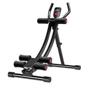 Steel Home Gym Strength Training AB Coaster Machine Height Adjustable AB Core & Abdominal Trainer