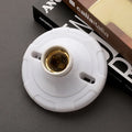 Explosive Models Anti-screw off PP Material E27 Flat Bottom Plastic Ceiling Lamp Wall Lamp Holder