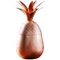 2023 Wholesale Glass Cocktail Shaker Novelty Vintage Cocktail Glasses in Shape of Pineapple
