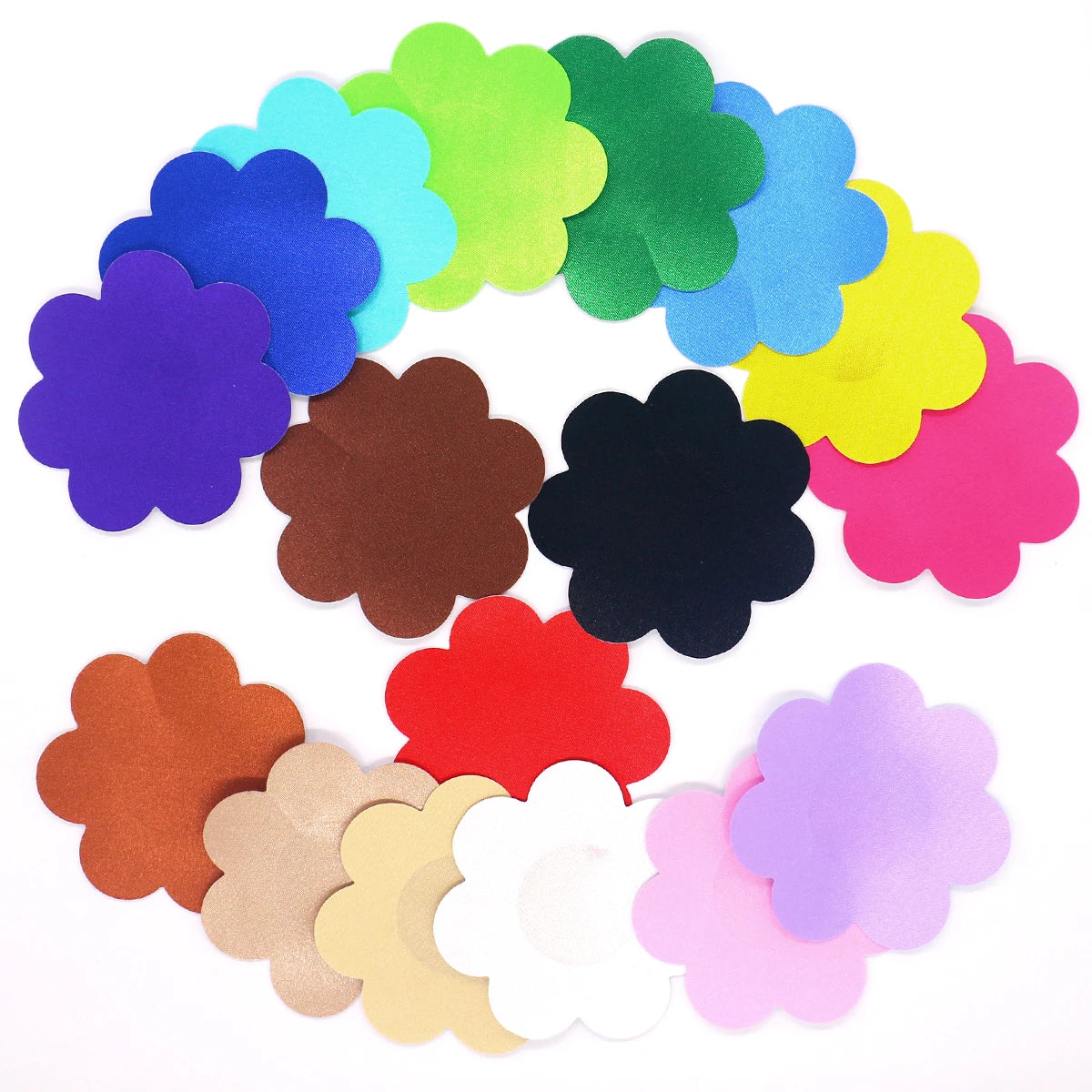 Hot Beauty Girls Sexy Mature Women Boob Pasties Nipple Stickers Wholesale Women Nipple Covers Satin Sexy Boobs Nipple Cover