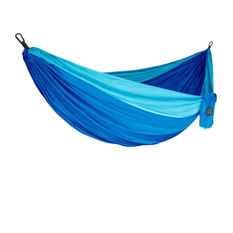 In Stock 270*140cm Single Size 210T Nylon Portable Outdoor Folding Ultralight  Hammock Hammock  for Hiking Traveling