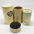 Customized Herbal Green Loose Leaf Tea Packaging Container Food Coffee Cylinder Paper Tubes Luxury Tea Packaging Eco Friendly