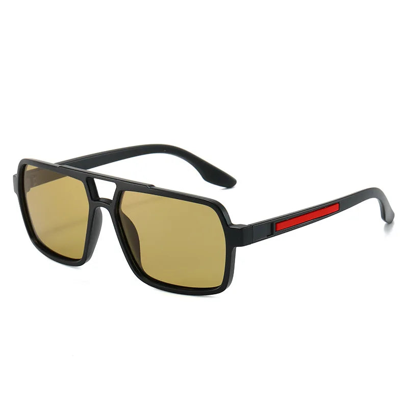 New Fashion Outdoor Cycling Polarized Sunglasses Men 2023 Classic Retro Uv400 square Eyeglasses Frames Custom logo Gafas De Sol