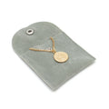 Supplier Wholesale Velvet Jewelry Bag with Button Necklace Bracelet Pendant Packing Pouch